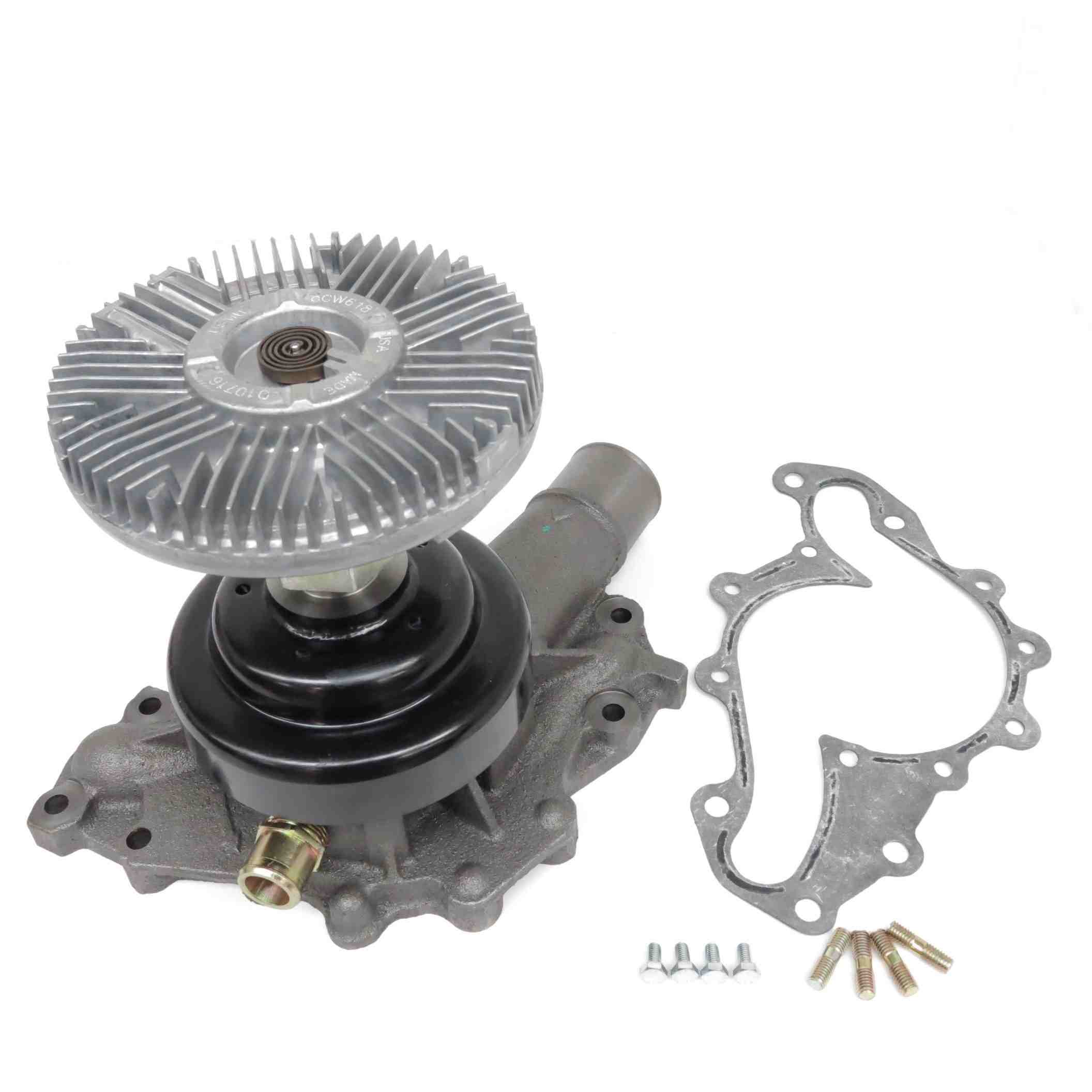 us motor works engine water pump with fan clutch  frsport mck1043