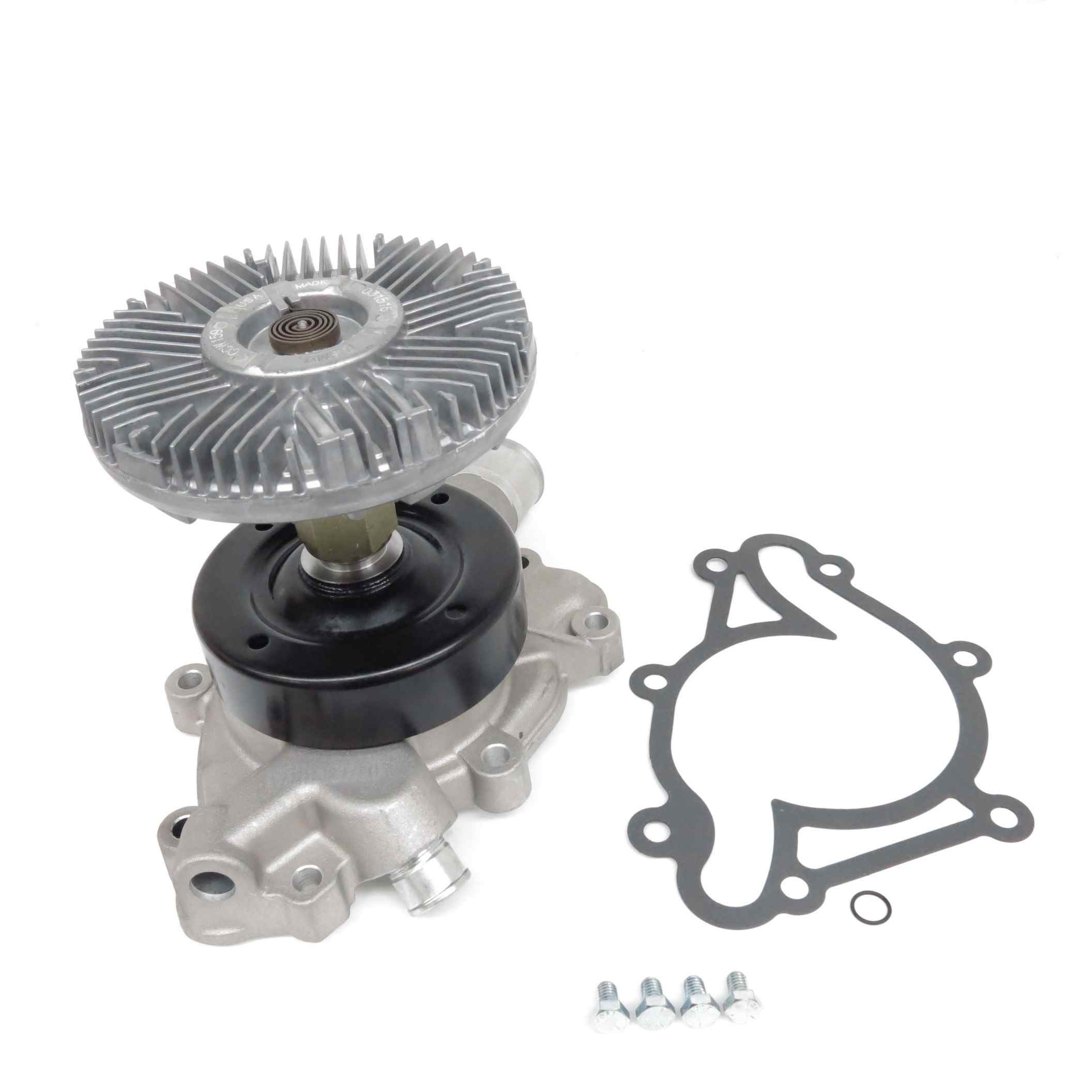 us motor works engine water pump with fan clutch  frsport mck1076