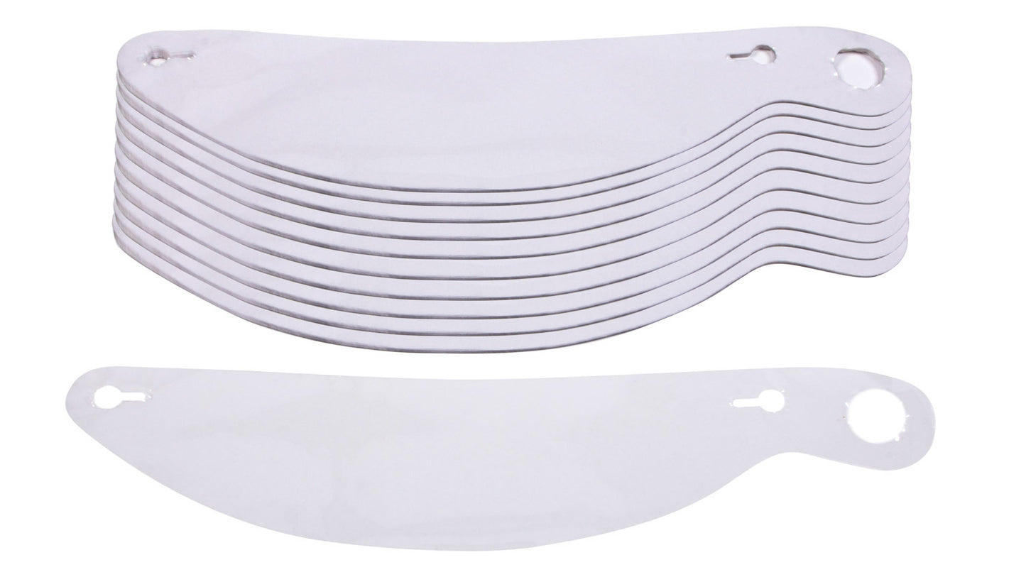Ultra Shield Tearoffs 11.75in Curved IMP Vapor / Charger ULT01230