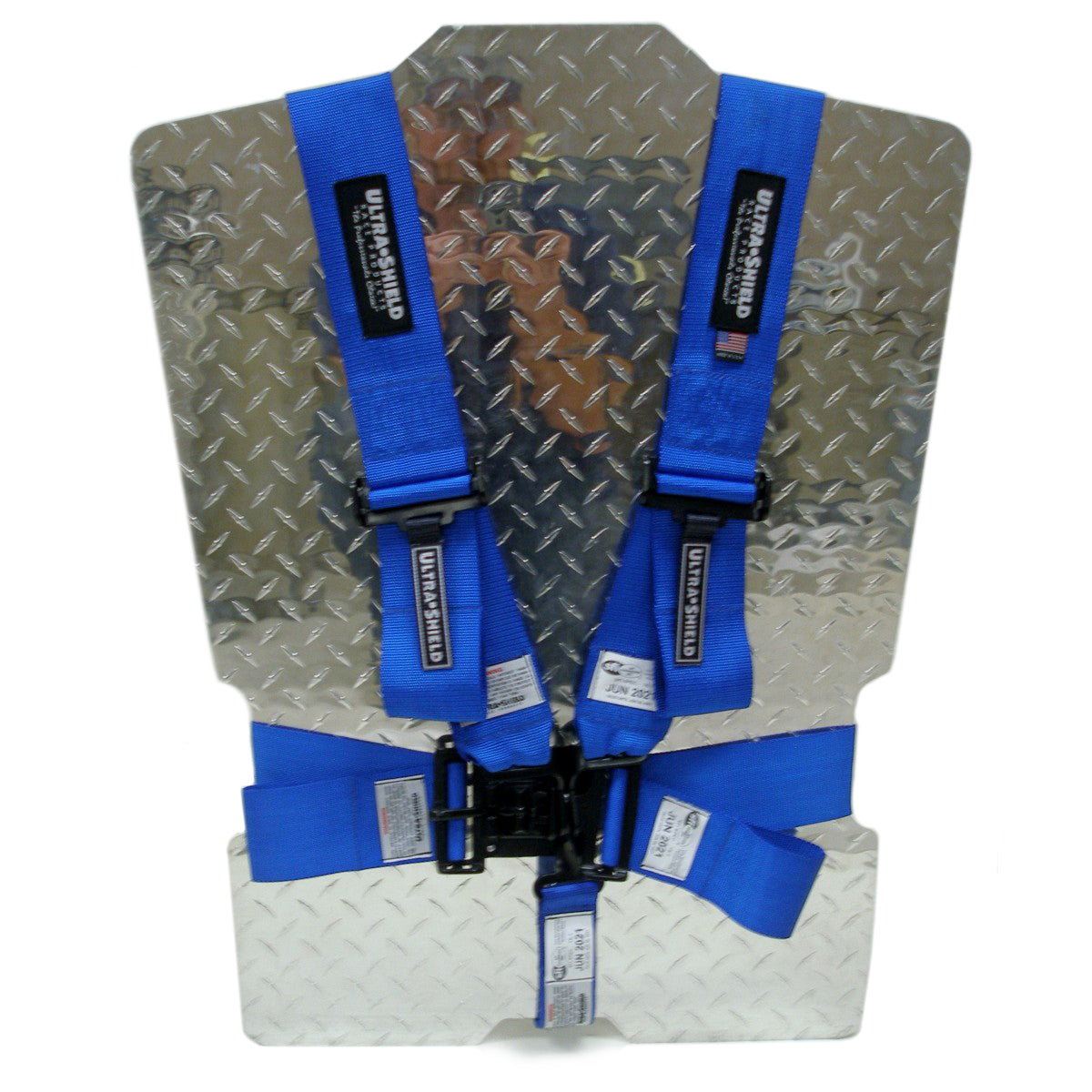 Ultra Shield Harness 5pt Blue Indiv Shoulder 3in Pull-Down ULTHB22003