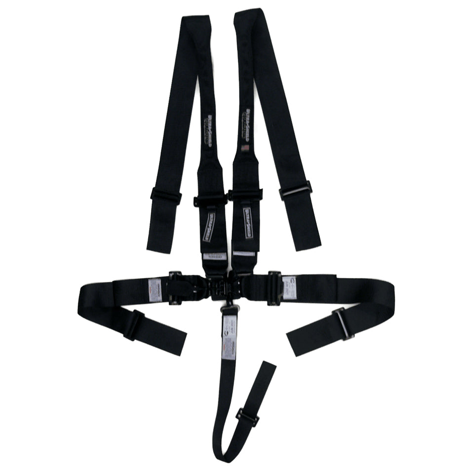 Ultra Shield Harness 5pt Black HANS Shoulder Pull-Down ULTHB22031H