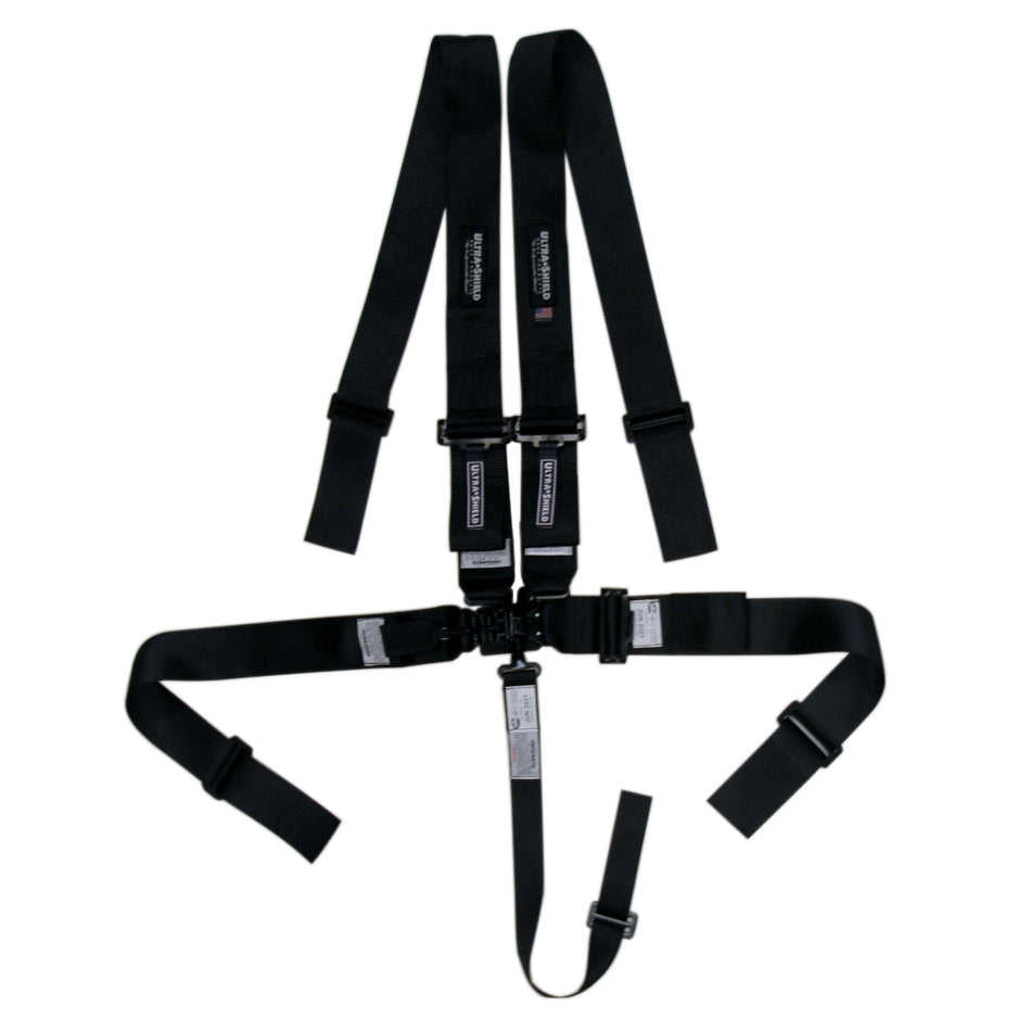 Ultra Shield Harness 5pt Black Indiv Shoulder Sprint Pull-Dwn ULTHB22031SPL