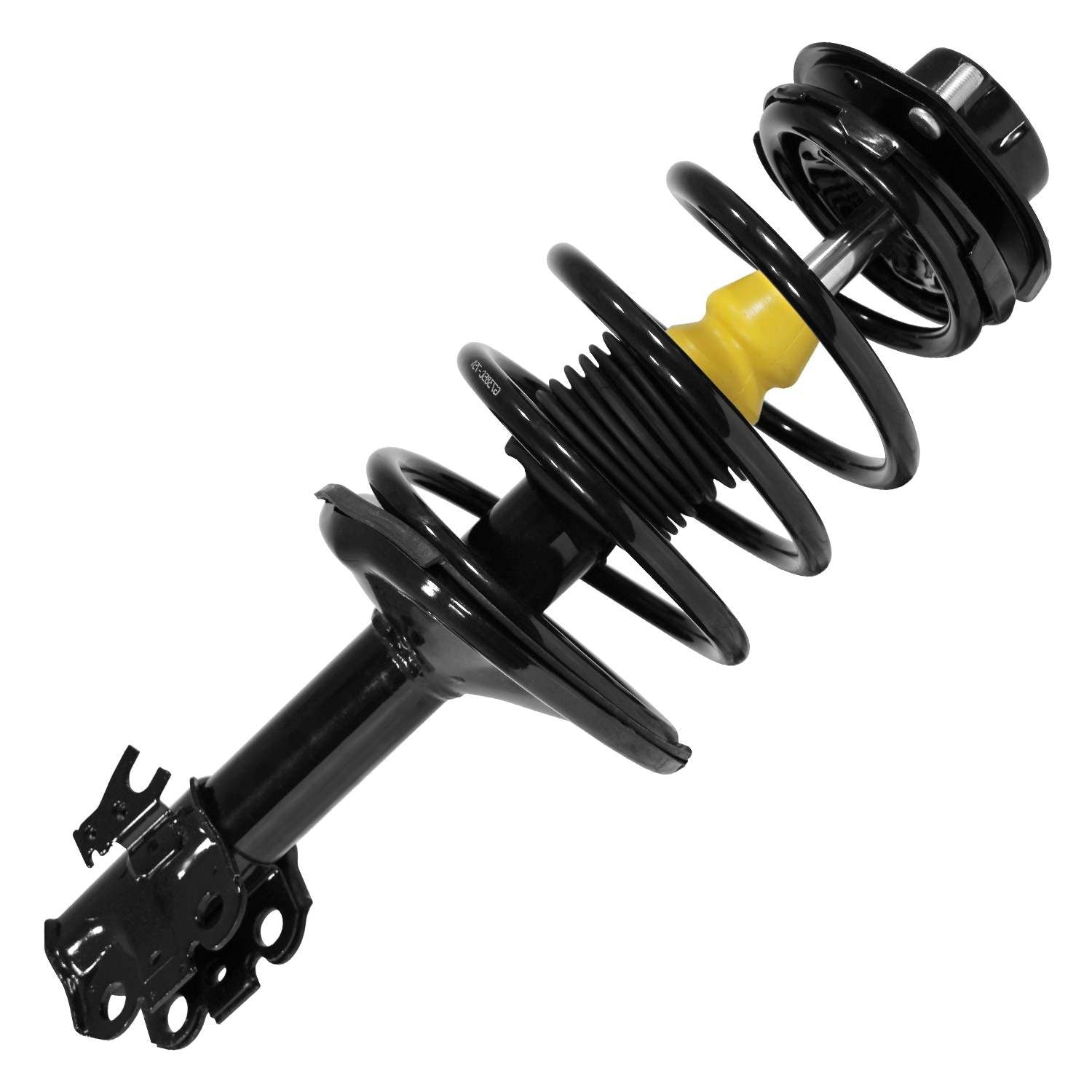 Unity Automotive Suspension Strut and Coil Spring Assembly  top view frsport 11551