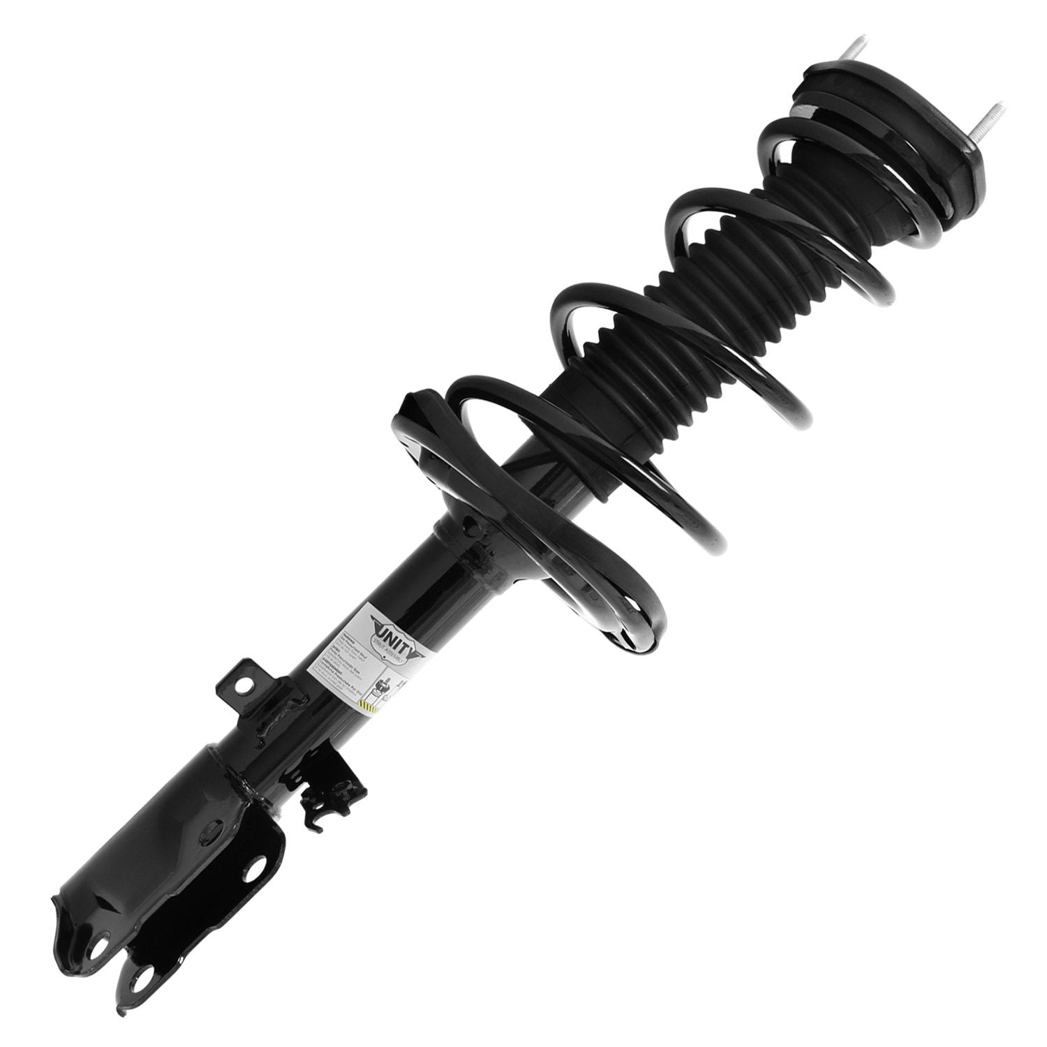 unity automotive suspension strut and coil spring assembly  frsport 15074