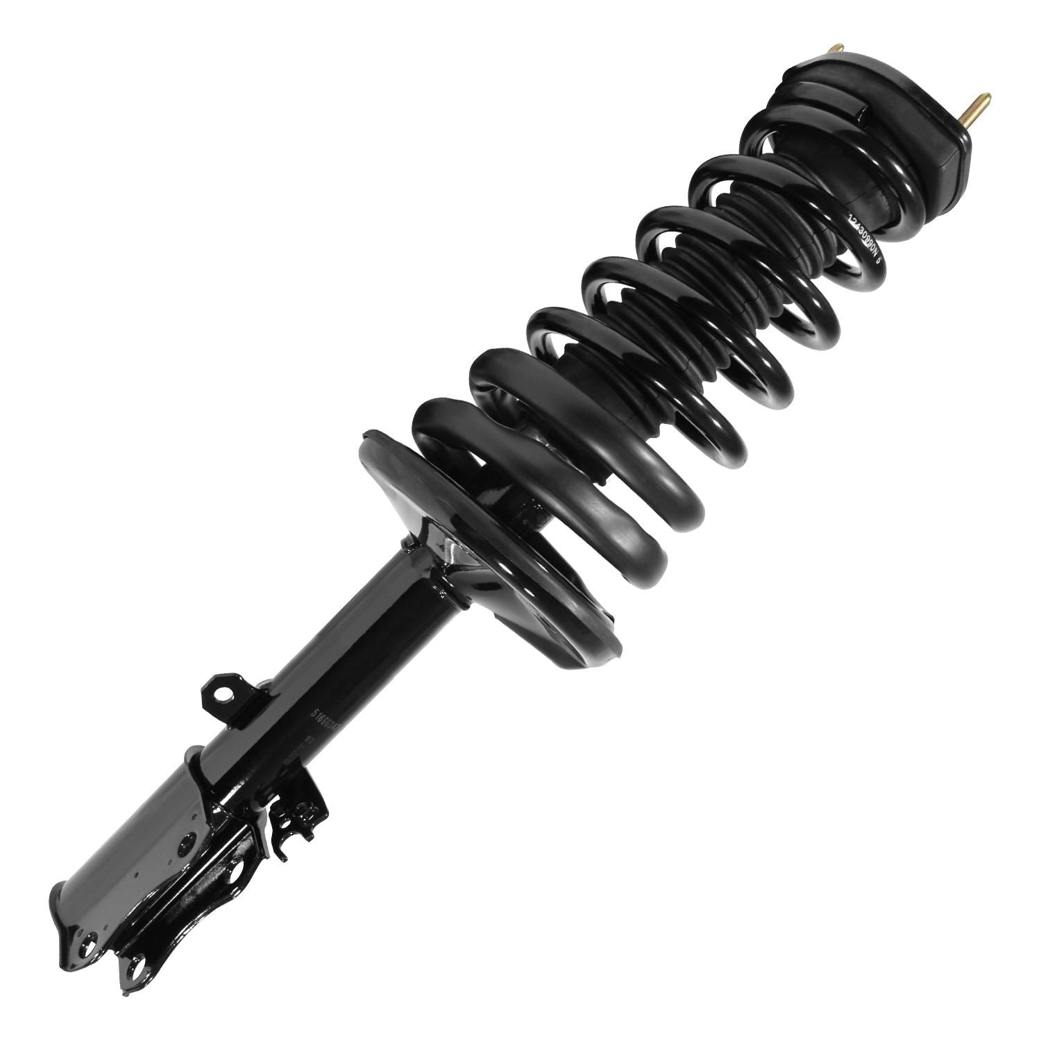 Unity Automotive Suspension Strut and Coil Spring Assembly  top view frsport 15342