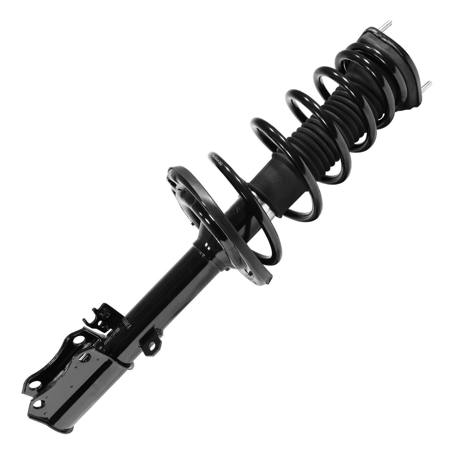 Unity Automotive Suspension Strut and Coil Spring Assembly  top view frsport 15351