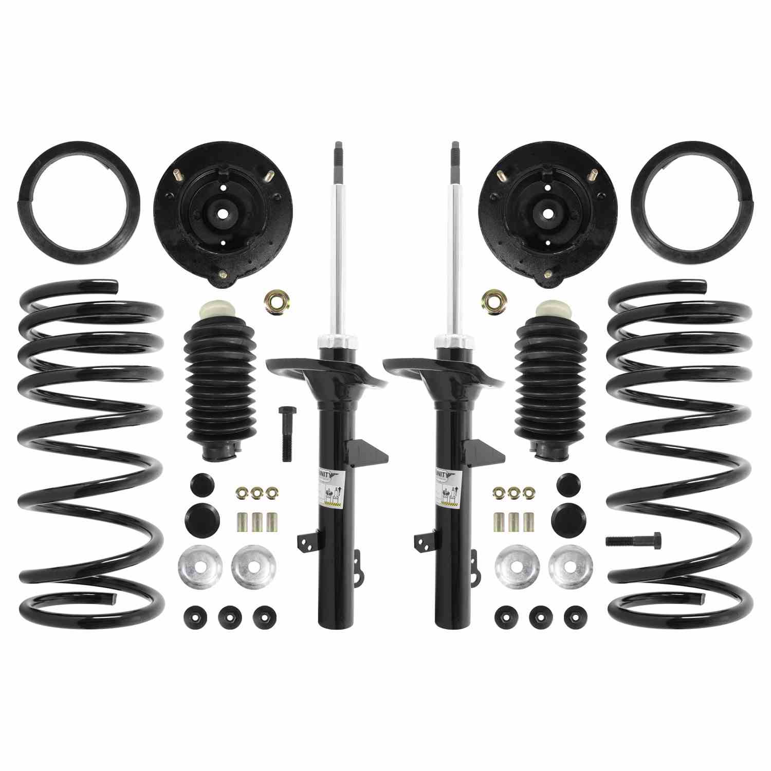 unity automotive air spring to coil spring conversion kit  frsport 65100c