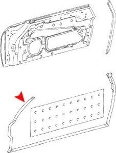 uro door seal  frsport 1077200178