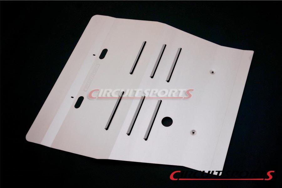 Circuit Sports Front Under Tray Panel (Aluminum) - Nissan 240SX ('89-94 S13)