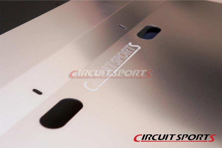 Circuit Sports Front Under Tray Panel (Aluminum) - Nissan 240SX ('89-94 S13)