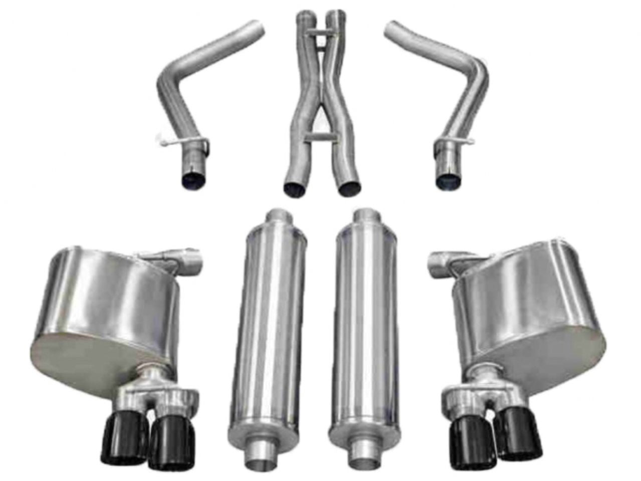 Corsa Performance Catback Exhaust 14522BLK Item Image