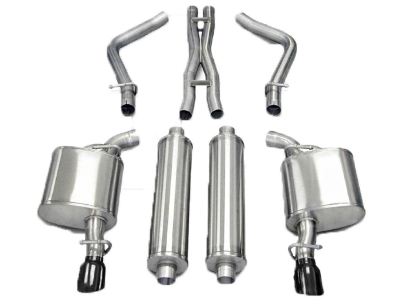 Corsa Performance Catback Exhaust 14439BLK Item Image