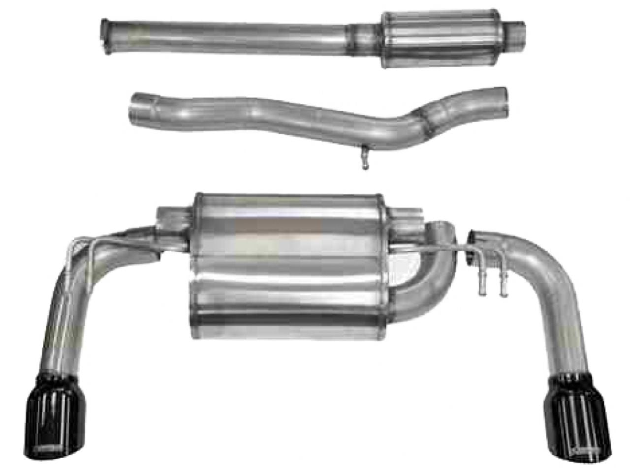 Corsa Performance Catback Exhaust 14858BLK Item Image