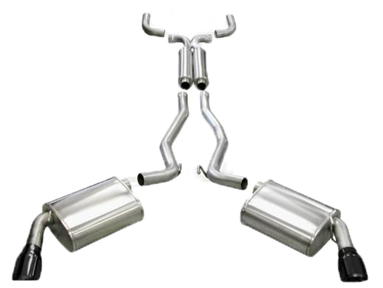 Corsa Performance Catback Exhaust 14952BLK Item Image