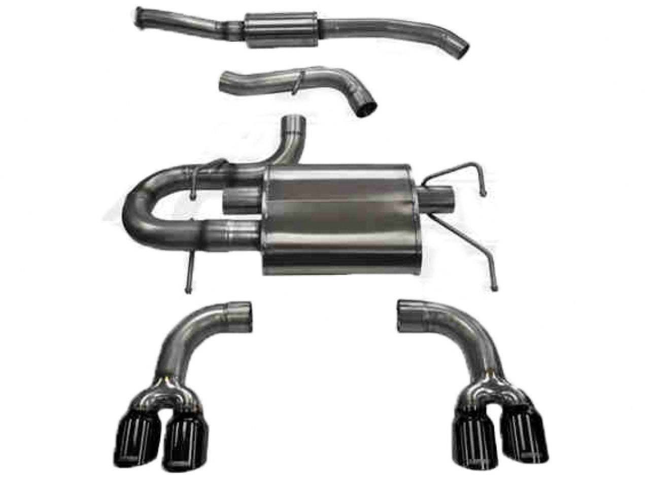 Corsa Performance Catback Exhaust 14862BLK Item Image