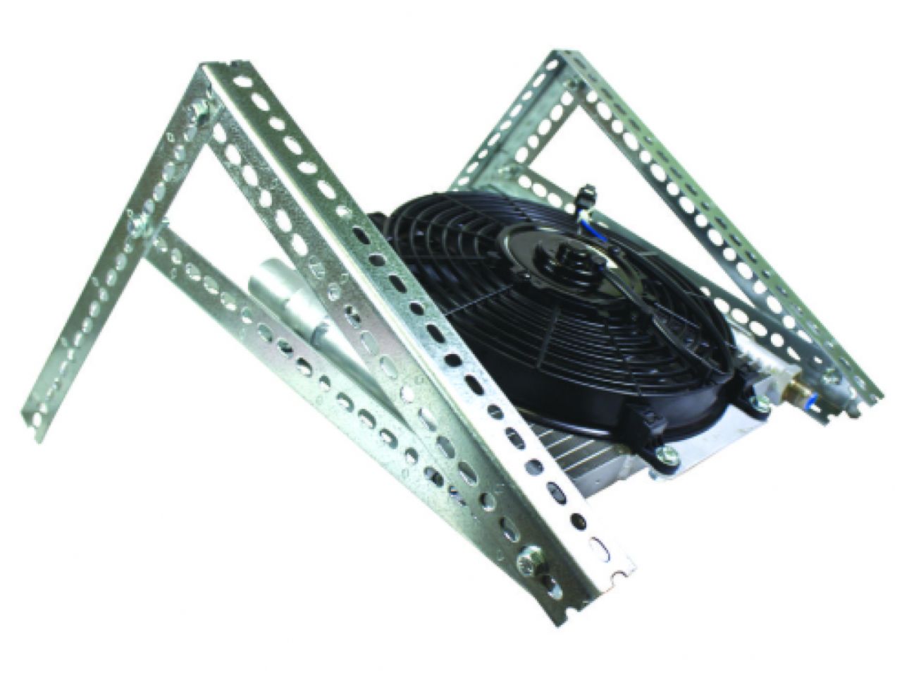 BD Diesel Xtruded Trans Oil Cooler - 5/8 inch Cooler Lines