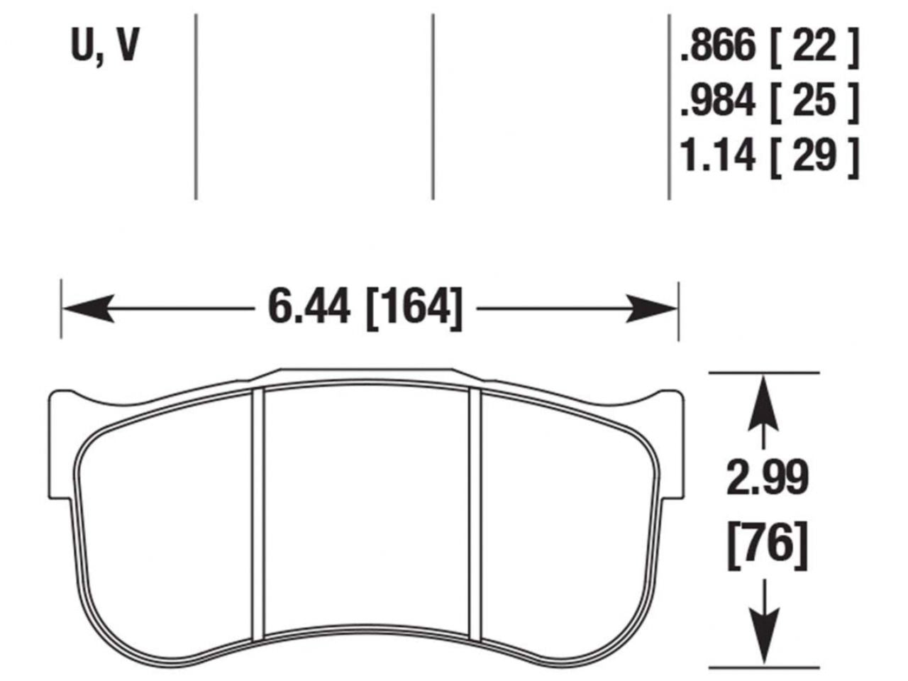 Hawk DTC-80 Brembo GT-3 Caliper (Wide Annulus) Race Brake Pads