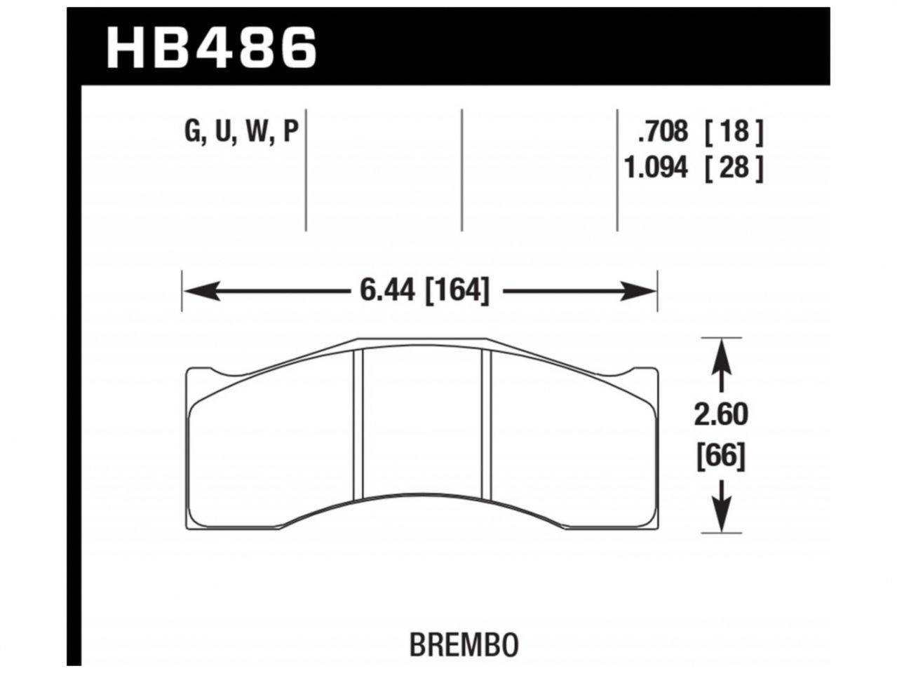 Hawk Performance - SuperDuty Street Disc Brake Pad