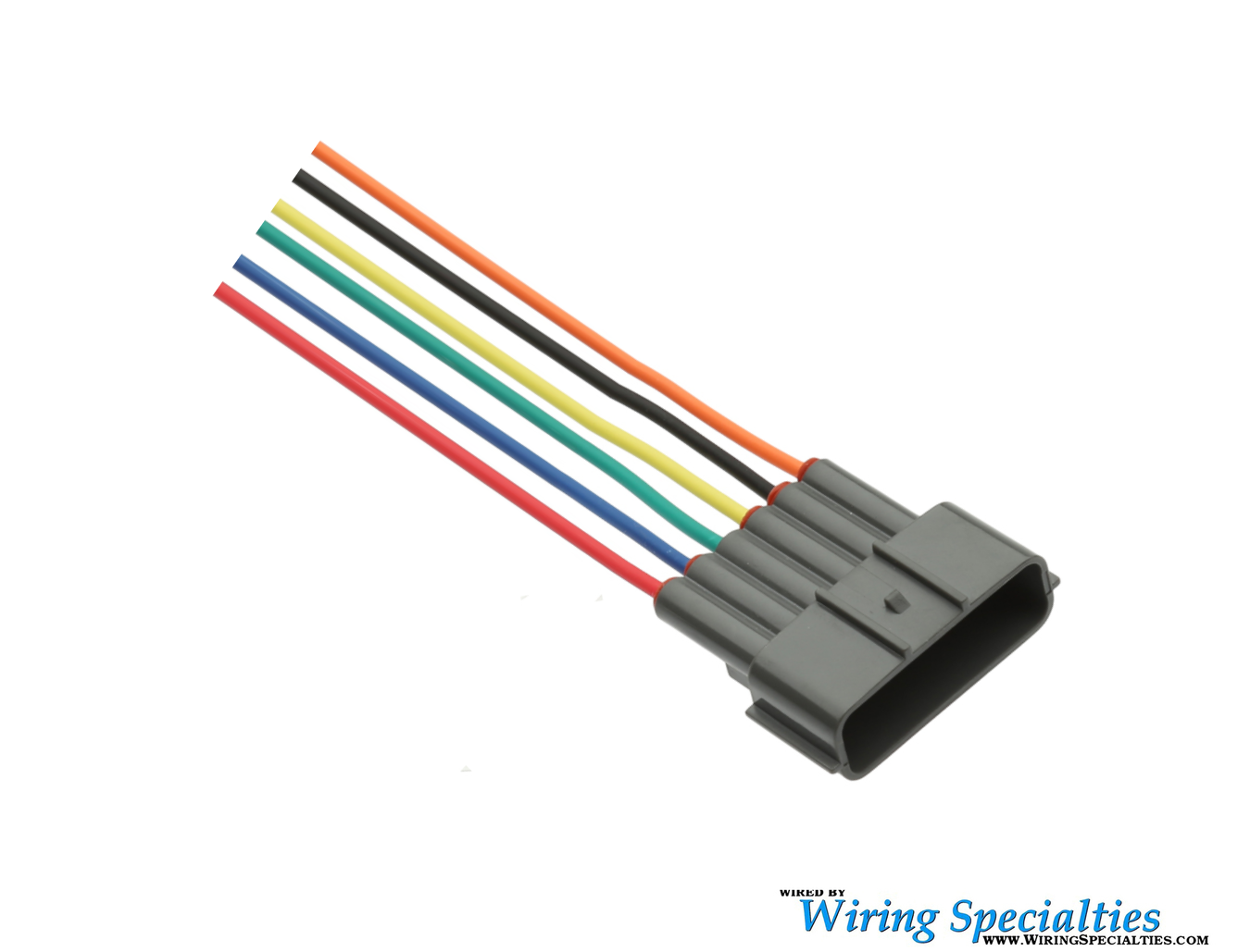 Wiring Specialties VG30 6-pin Power Transistor Connector - MALE New Style