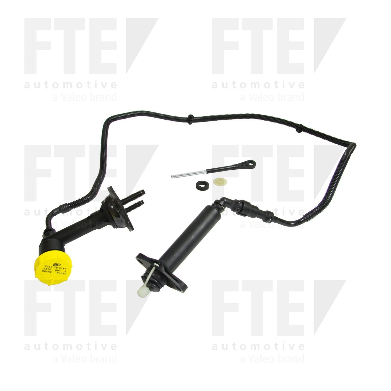 FTE Valeo FTE Clutch Master and Slave Cylinder Assembly  top view frsport 5200116