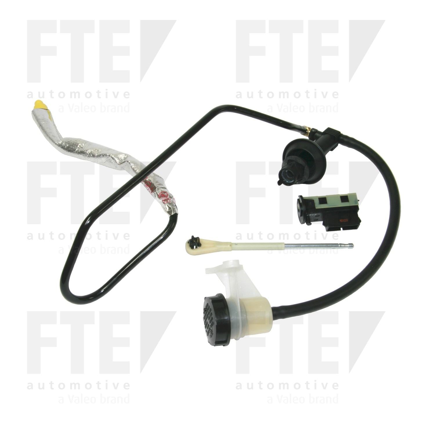 FTE Valeo FTE Clutch Master Cylinder and Line Assembly  top view frsport 5200916