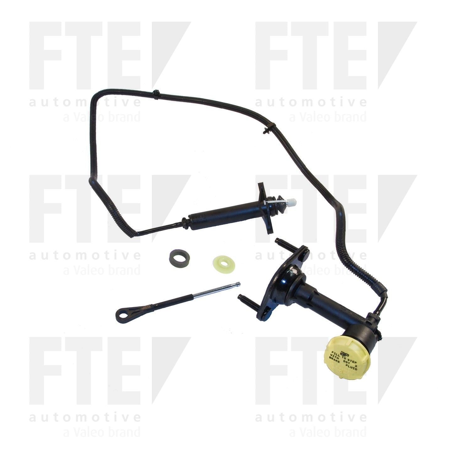 FTE Valeo FTE Clutch Master and Slave Cylinder Assembly  top view frsport 5207118