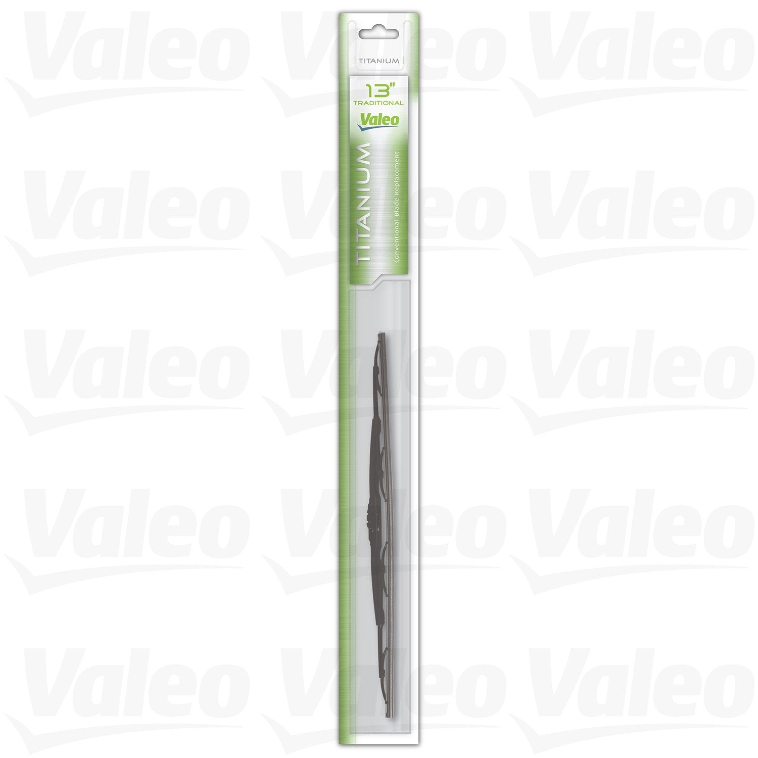 Valeo Traditional Titanium Wiper Blade  top view frsport 604464