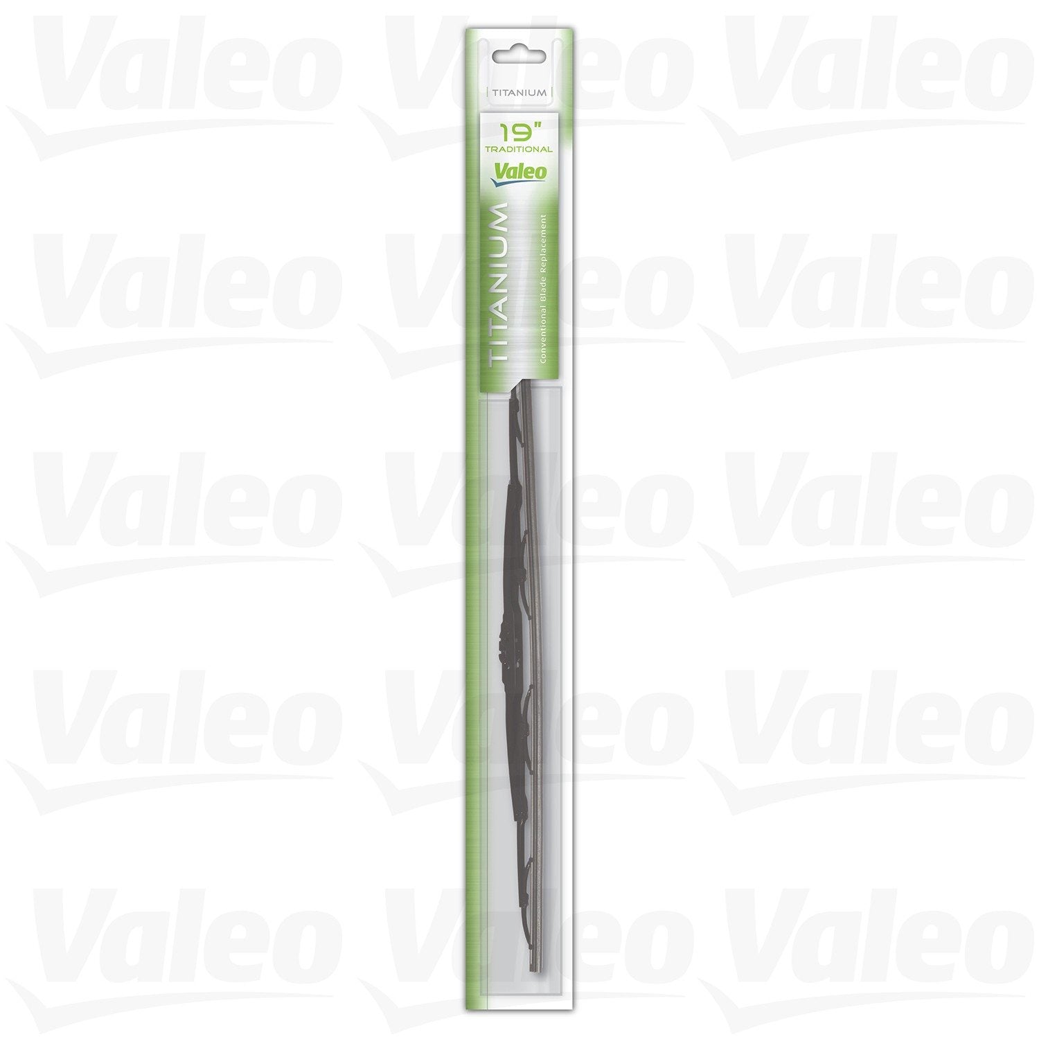 Valeo Traditional Titanium Wiper Blade  top view frsport 604470