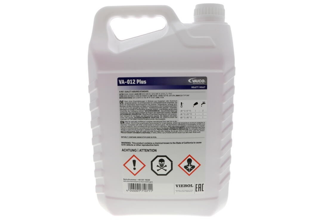 vaico engine coolant / antifreeze  frsport v60-0070-us