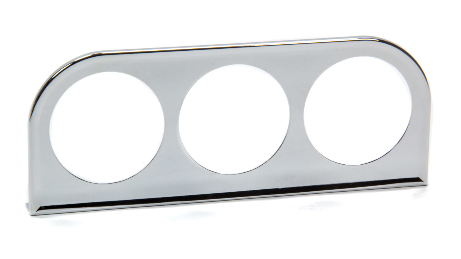 VDO Mounting Panel 2-1/16 3 Hole Chrome VDO240-036