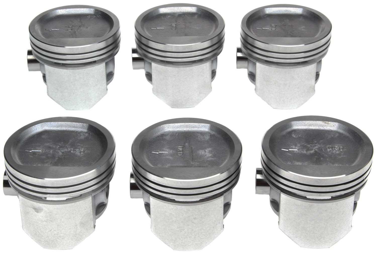 Mahle OE AMC Jeep 232 3.8L 1979-88 258 4.2L Engs 1979-90 .030 Piston Set (Set of 6) 2242158030