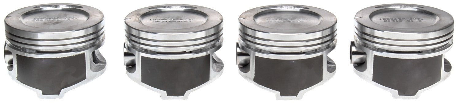 Mahle OE Toyota Pass & Trk 2367cc Eng 1984-92 Piston Set (Set of 4) 2242315