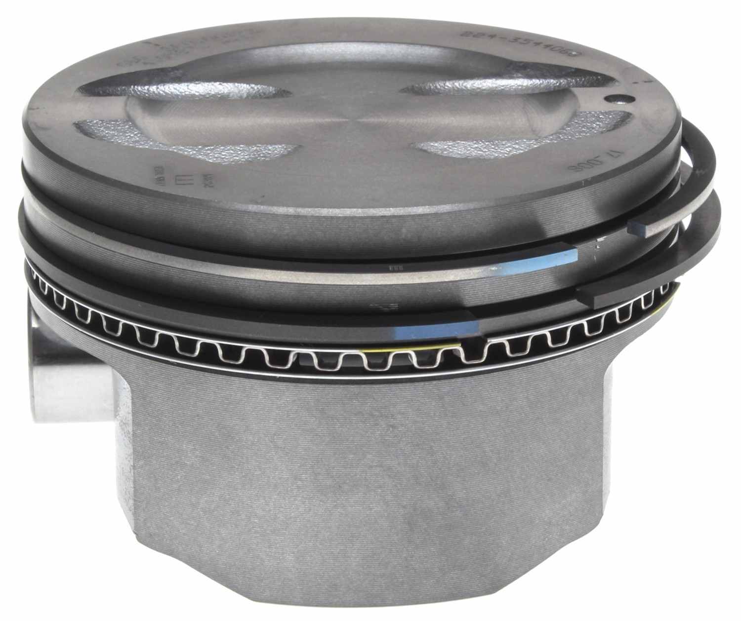 Mahle OE GM 5.7L 350 V8 DISH .060 w/ PR Moly Piston With Rings Set (Set of 8) 2243544WR060