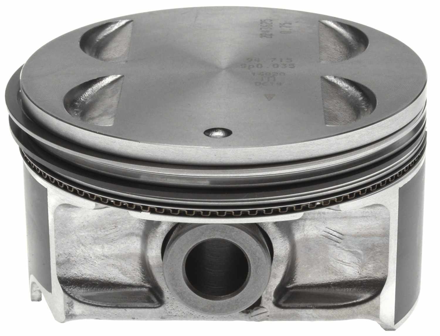 Mahle OE GM High Feature 3.6L LY7 Engine 0.75MM Piston With Rings Set (Set of 6) 2243625WR075MM