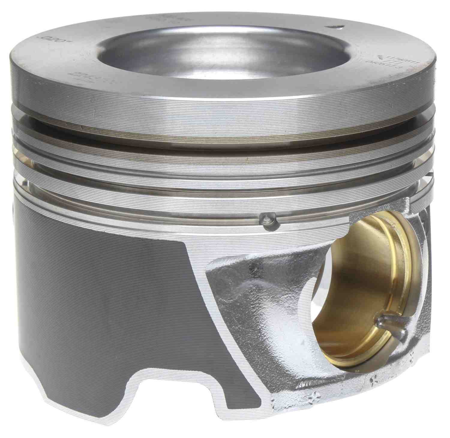 Mahle OE GM 6.6L Duramax 06-09 LMM LBZVin 26D .020 Right Bank Only Piston Set (Set of 4) 2243708020