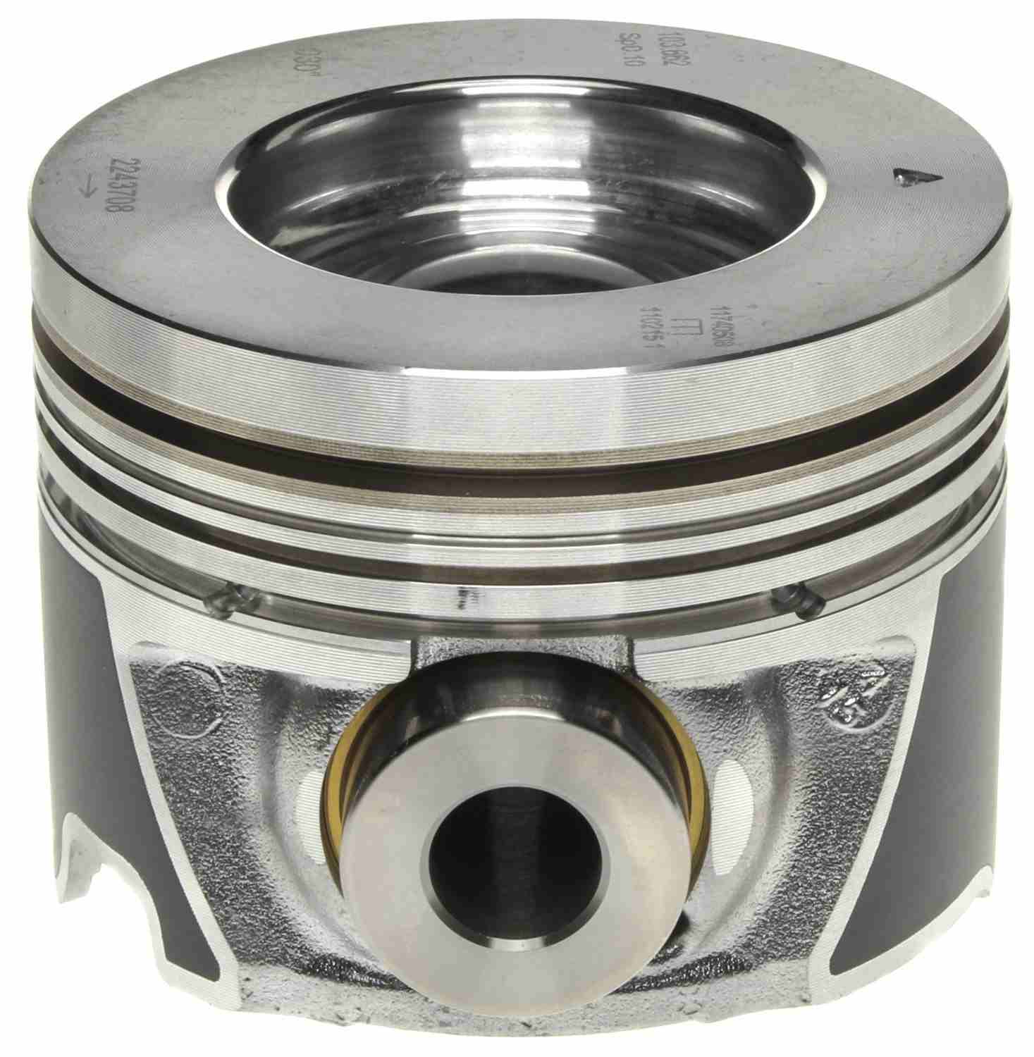 Mahle OE GM 6.6L Duramax 06-09 LMM LBZ Vin 26D .030 Right Bank Only Piston Set (Set of 4) 2243708030