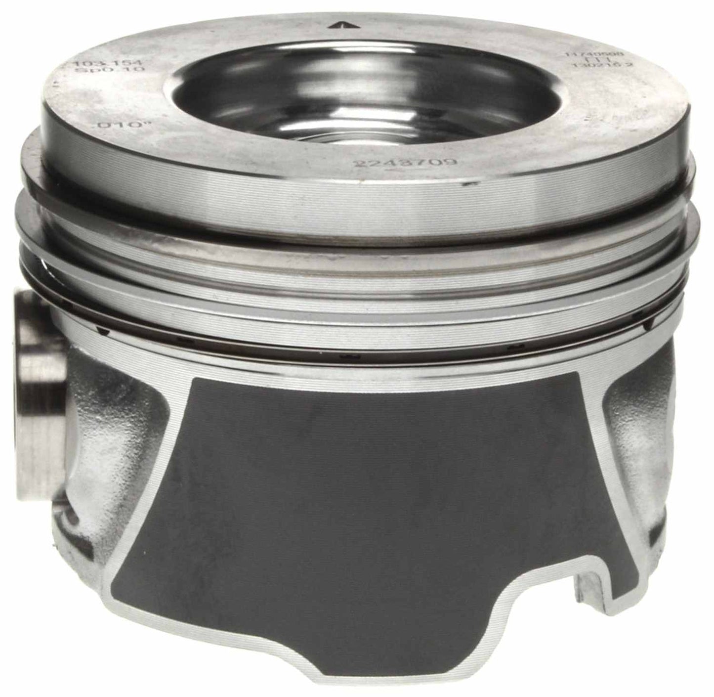 Mahle OE GM 6.6L Duramax 06-09 LMM LBZ Vin 26D .010 Left Bank Only Piston With Rings Set (Set of 4) 2243709WR010