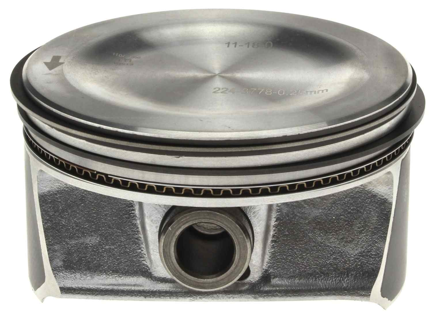 Mahle OE Chrysler 4.0L V6 2007-08 Chrysler Pacifica Piston With Rings Set (Set of 6) 2243778WR025MM