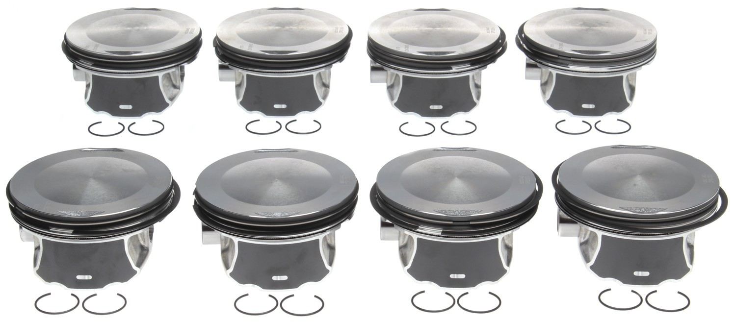 Mahle OE Chrysler 6.4L STD Piston With Rings Set (Set of 8) 2243862WR