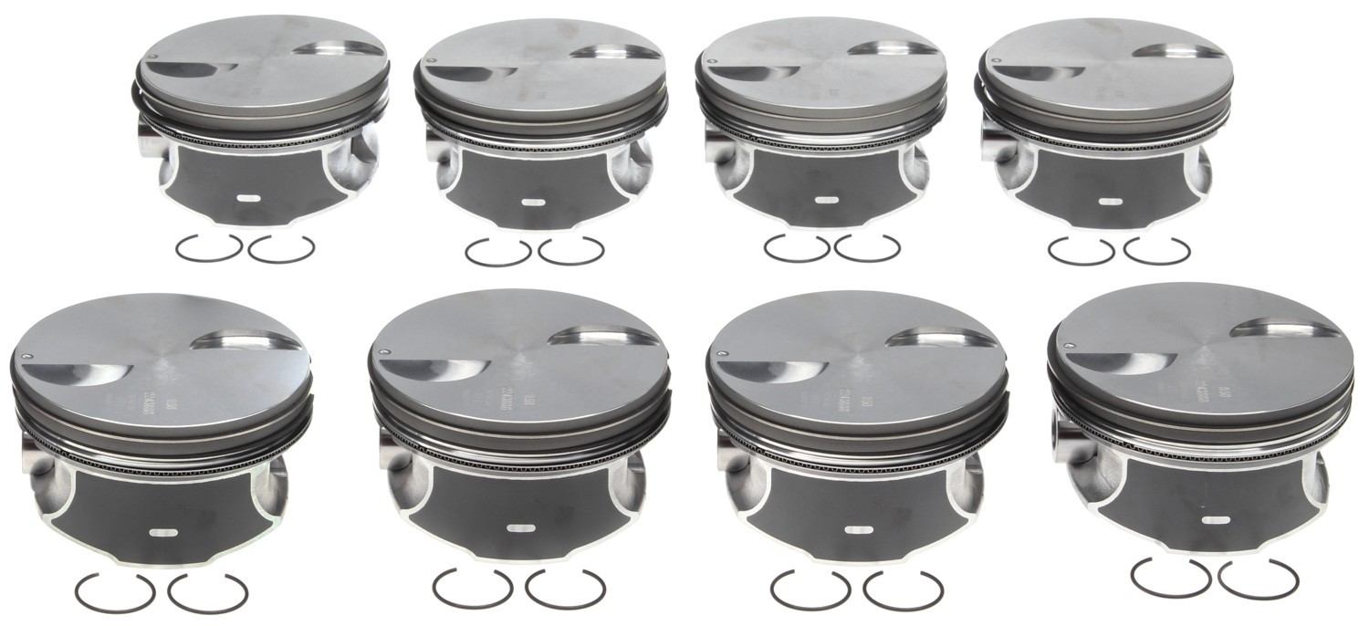 Mahle OE GM 6.2L L9H/ L92 07-09 0.50MM Piston With Rings Set (Set of 8) 2243888WR050MM