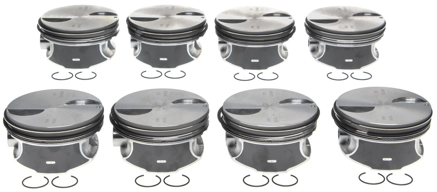 Mahle OE GM 6.2L L9H/ L92 07-09 Piston With Rings Set (Set of 8) 2243888WR