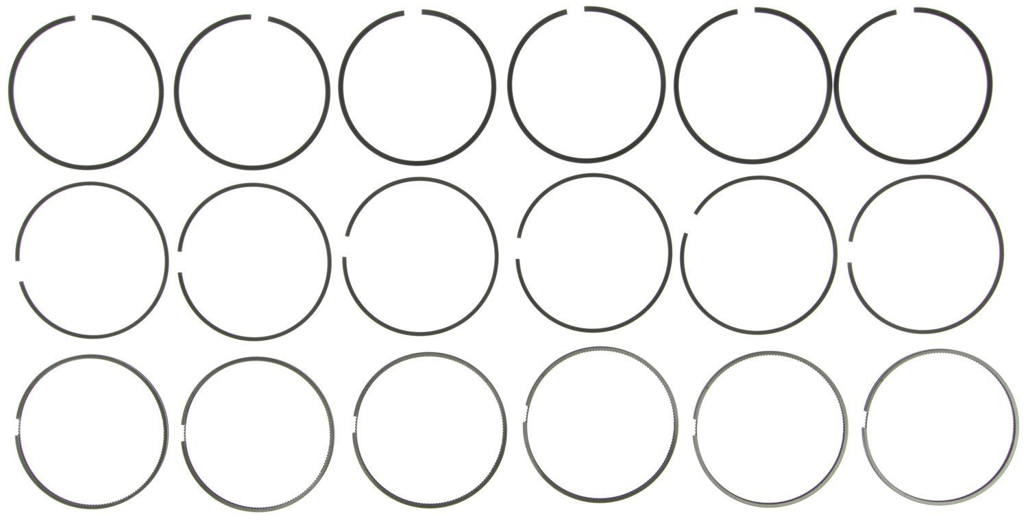 Mahle Rings Toyota 3.3L 3MZFE 2004 - 2010 PVD Top Compression Ring Plain Ring Set 42213.040