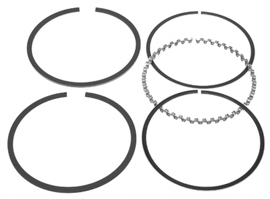 Mahle Rings Buick 301350L Eng 77-79 Checker 327350 Eng 69-79 Chevy Plain Ring Set 50564CP