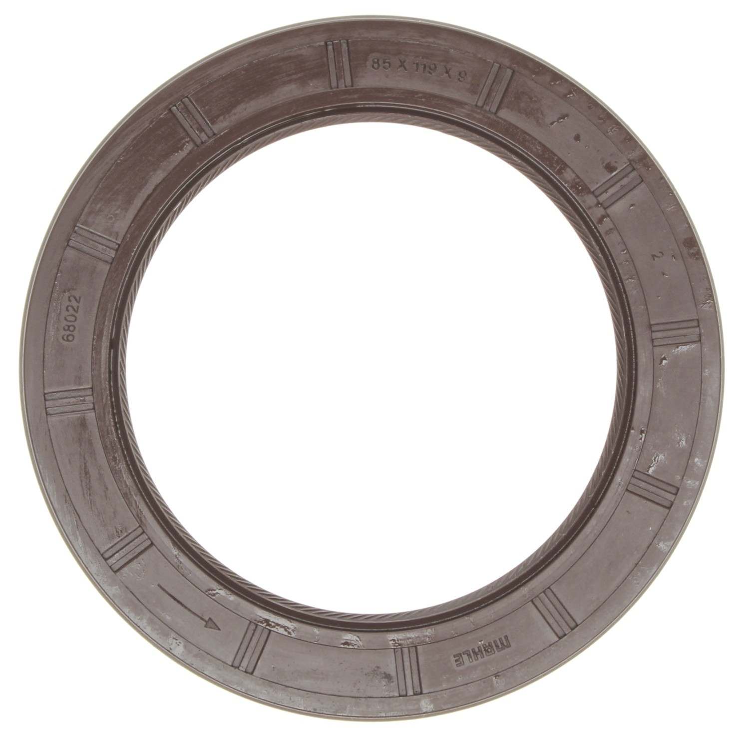 MAHLE Engine Crankshaft Seal  top view frsport 68022