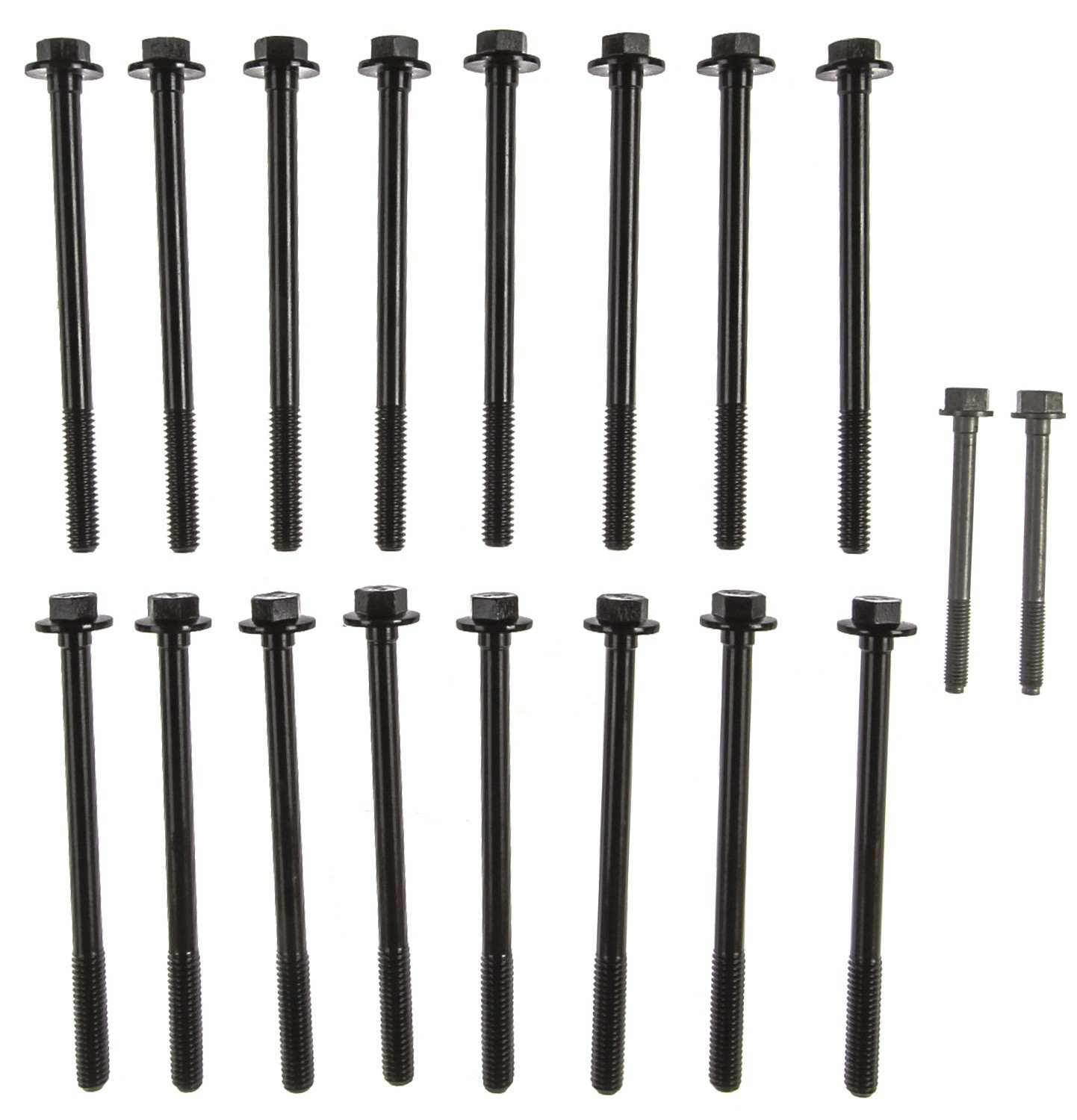 mahle engine cylinder head bolt set  frsport gs33676