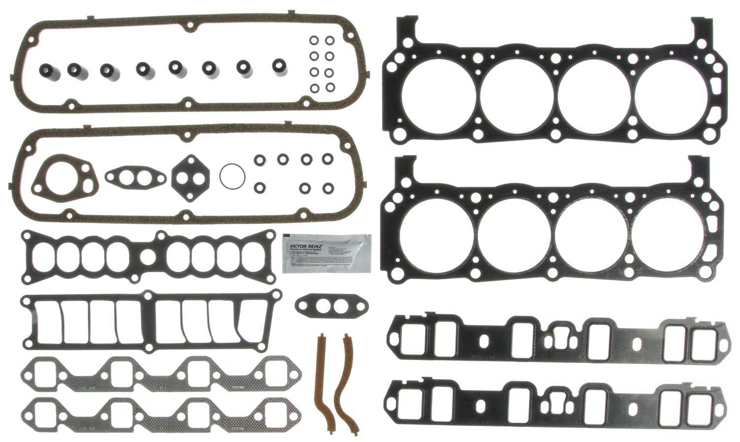 mahle engine cylinder head gasket set  frsport hs3530