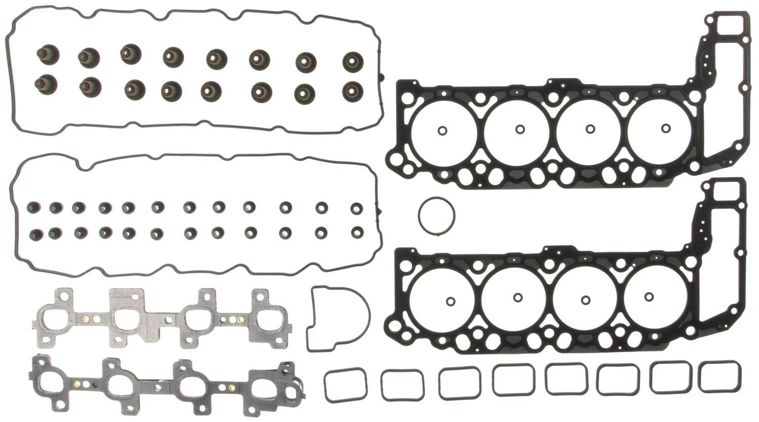 MAHLE Engine Cylinder Head Gasket Set  top view frsport HS54237