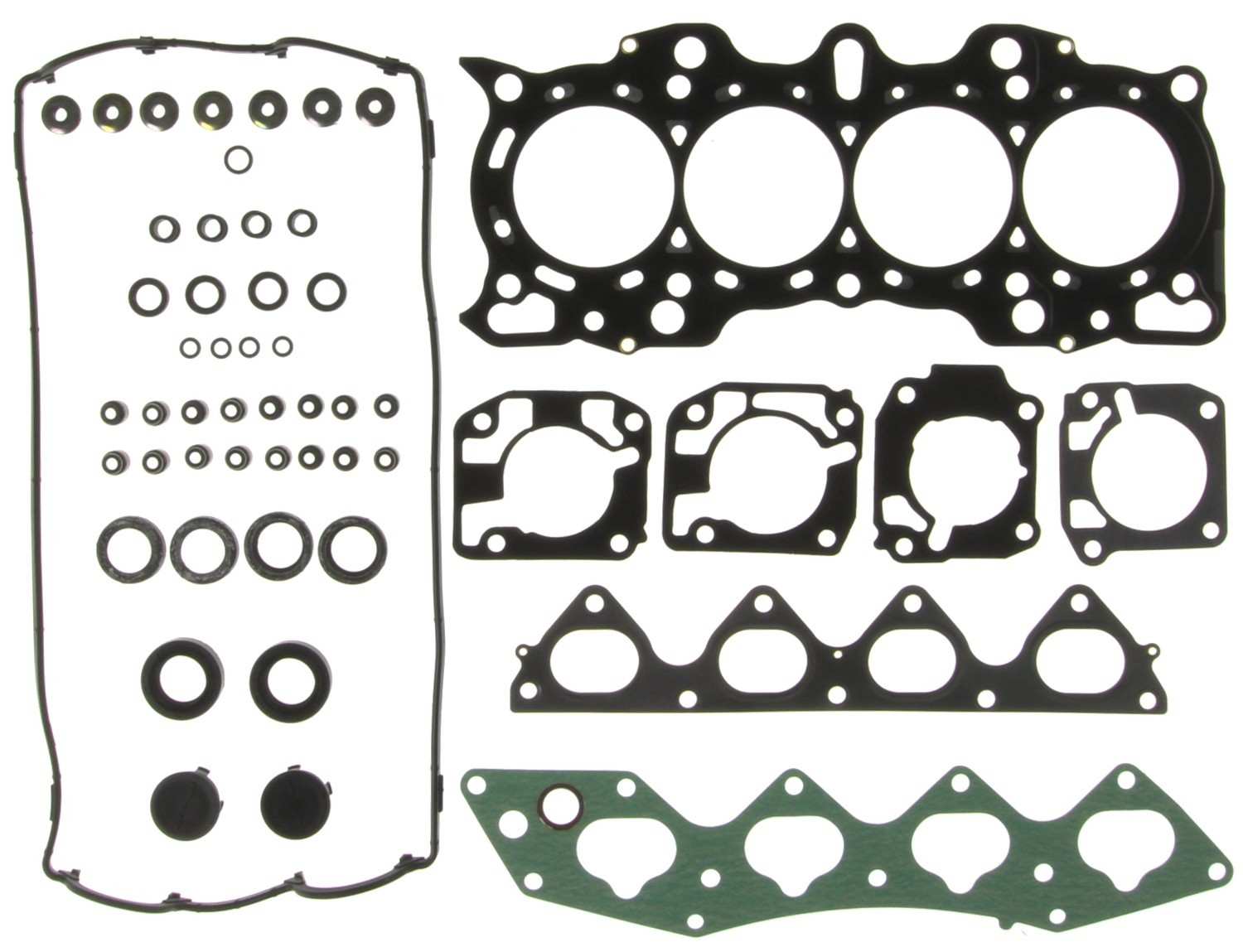 mahle engine cylinder head gasket set  frsport hs54255