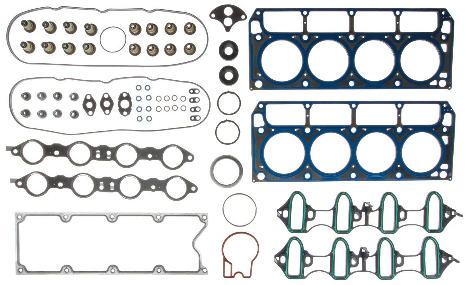 mahle engine cylinder head gasket set  frsport hs54340