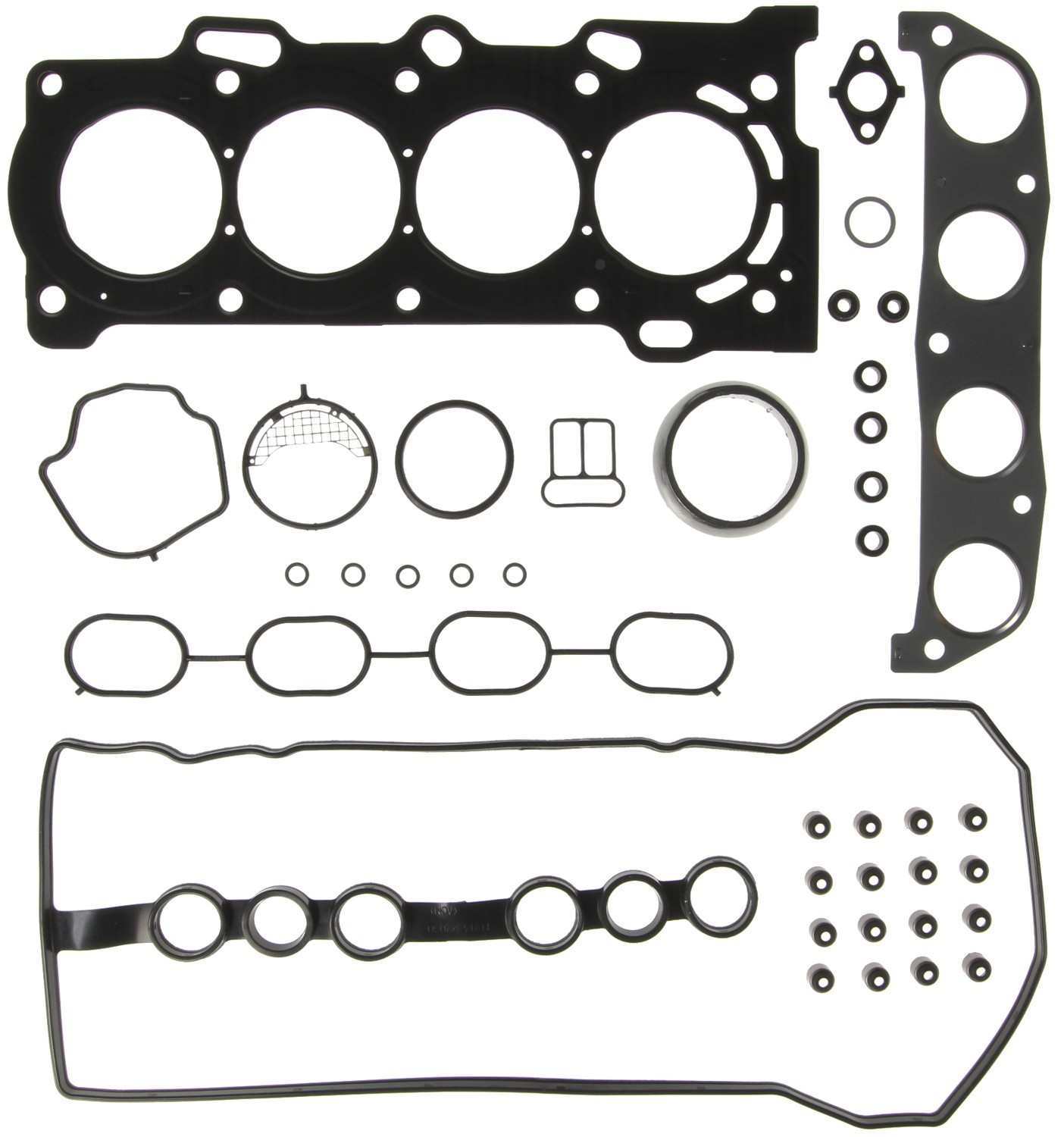 mahle engine cylinder head gasket set  frsport hs54383